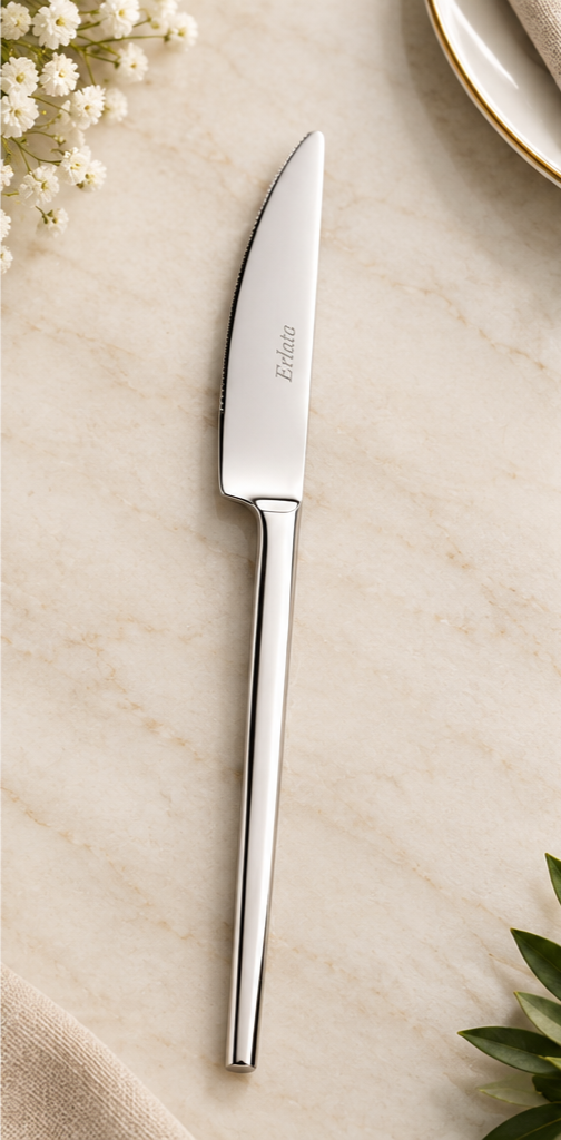 Silver Stainless Steel Cutlery Set – 4 Piece