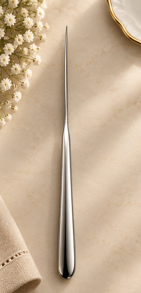16-Piece Silver Stainless Steel Cutlery Set