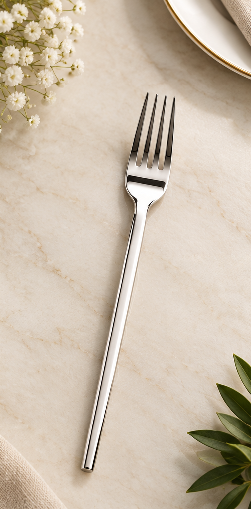 Silver Stainless Steel Cutlery Set – 4 Piece